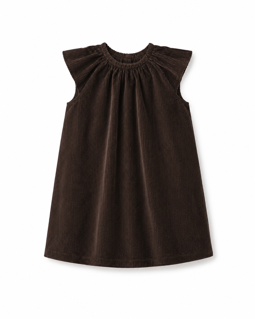 Corduroy Puff One-piece