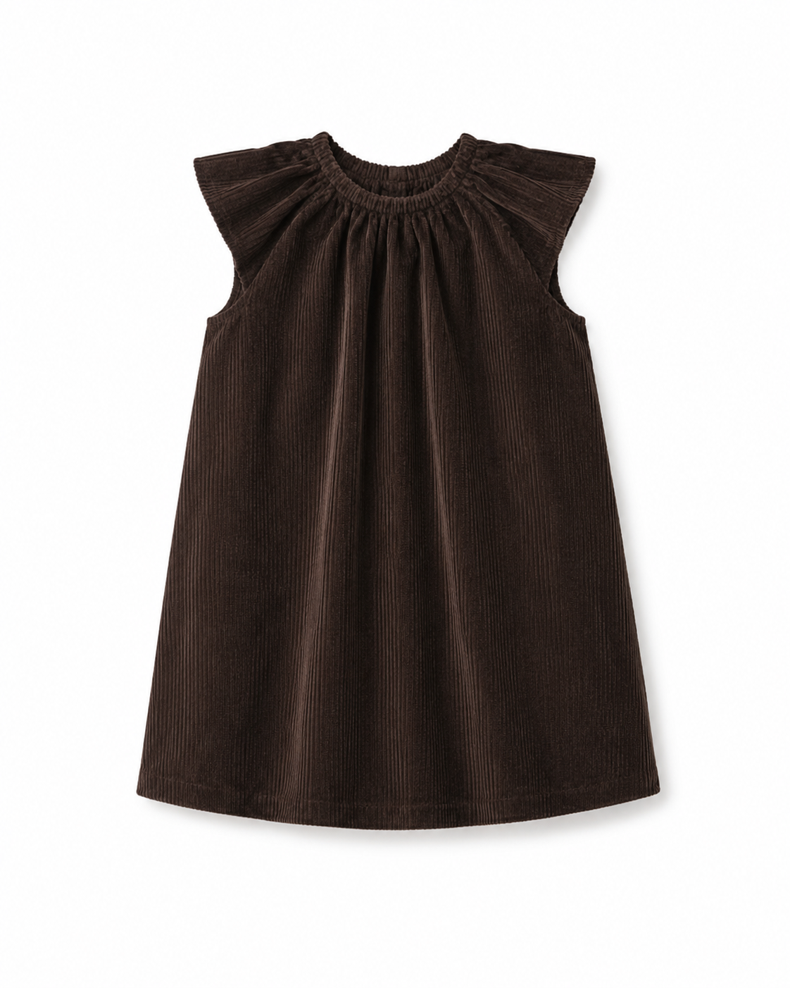 Corduroy Puff One-piece