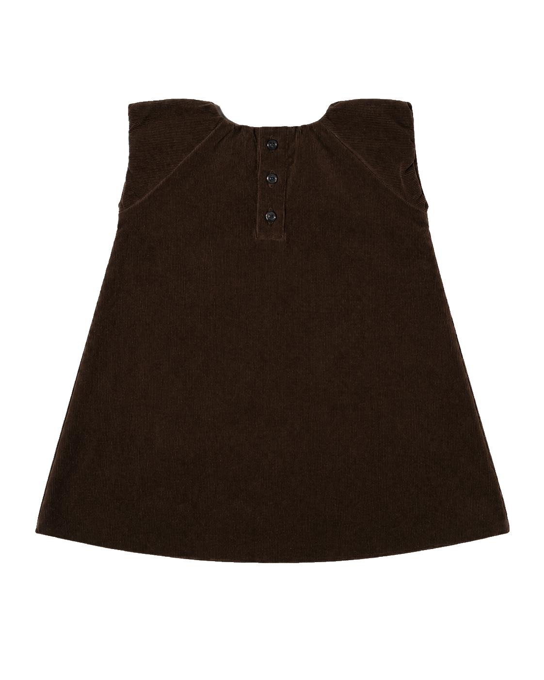 Corduroy Puff One-piece